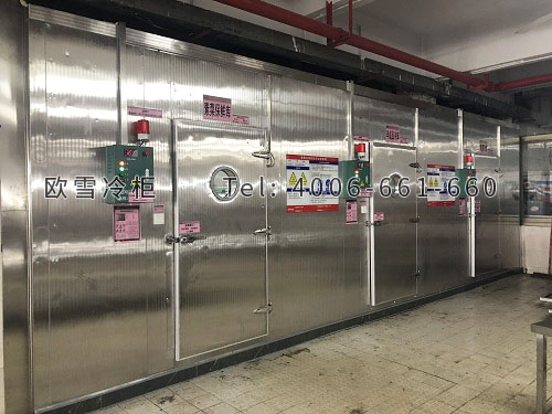 不銹鋼雙溫冷藏冷凍冷庫安裝.jpg