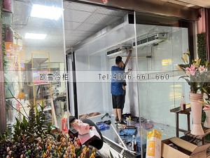 惠州惠城區(qū)20立方的鮮花保鮮冷庫安裝案例