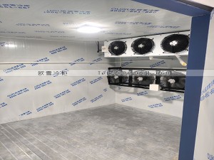 深圳鹽田區燒臘食品雙溫冷庫安裝案例